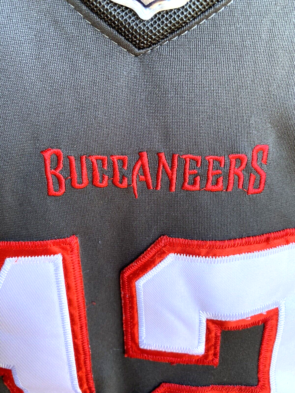 NFL Tampa Bay Buccaneers Tom Brady 12 Nike Super Bowl LIV Black Jersey Men XL - Picture 19 of 21