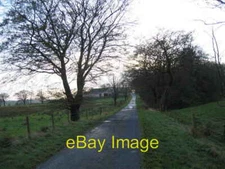 Photo 6x4 Gabroc Hill Farm road. c2006