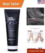 Icy Blond Conditioner - Paraben-Free Black Pigment for Light & Platinum Hair