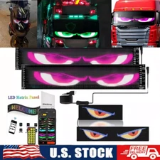 2Pc 24" Devil Eyes LED Light for Car/Truck,APP Control,Specific Devil Car Lights