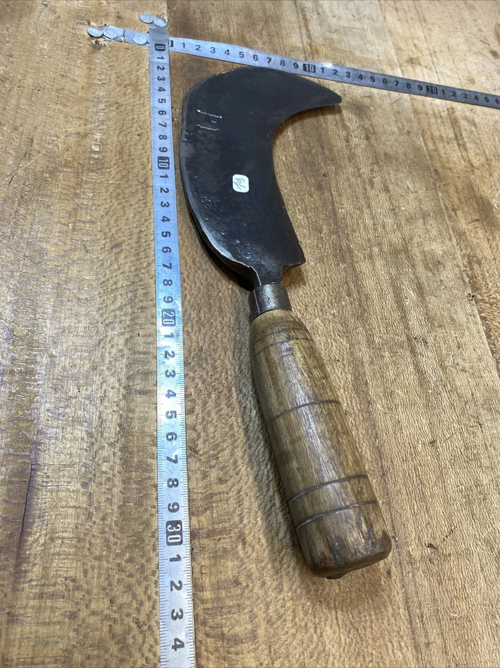 n° 19 Old tool / OUTIL ANCIEN, serpe Forgée 19eme - Photo 3/4