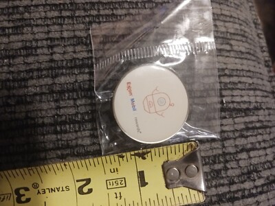 Exxon Mobil 1.5 inch Pin Lapel Hat  Oil Gas brand new sealed