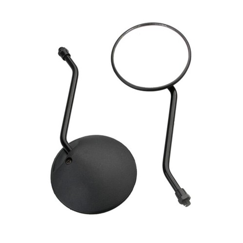Pair of Universal Round Mirrors For Motorbike 22mm 7/8" bars Enduro Dirt Bikes - Picture 7 of 12