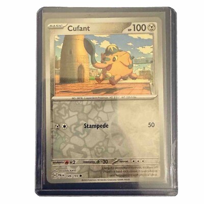 Cufant [Reverse Holo] #149 Pokemon Paldea Evolved
