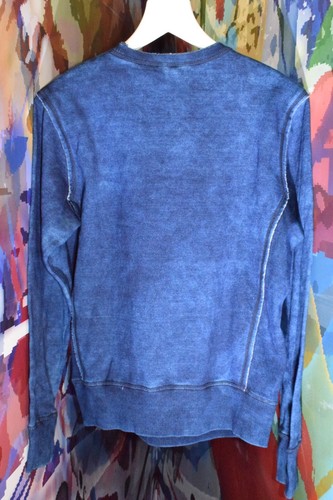 DIESEL KIDS LOGO SWEAT TOP X-LARGE 12-15 YRS COTTON RRP £85 ON SALE STOCK BLUE - Picture 2 of 6