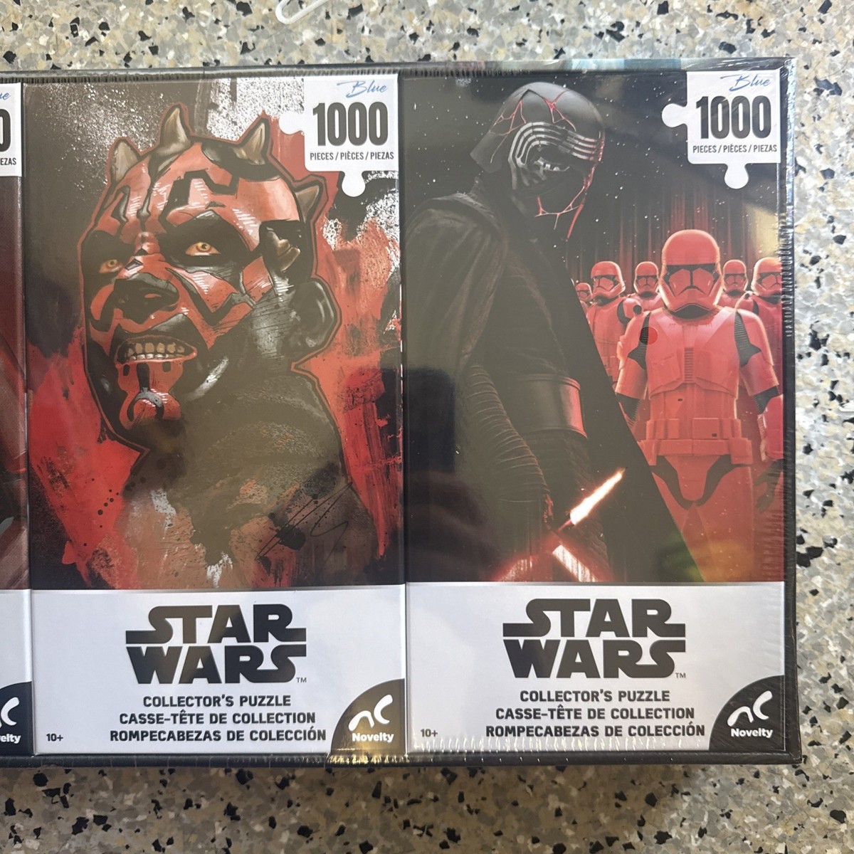 【新品未開封】スターウォーズ WDW パズル Disney Novelty Star Wars 1000 Piece Puzzles Lot of 4 New NIB