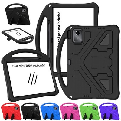 For Lenovo Idea Tab Plus 12.1in 2025 EVA Kids Handle Case Shockproof Stand Cover