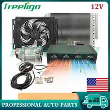 12V Cool & Water Heater Under Dash Air Conditioner Electric AC Kit Car Truck