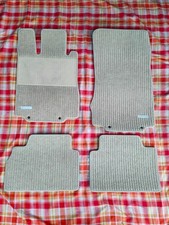 Mercedes-Benz Original W 220 S Klasse Kurzversion 4 Rips Fußmatten Beige Neu Mercedes-Benz Original W 220 S Klasse Kurzversion 4 Rips Fußmatten Beige Neu