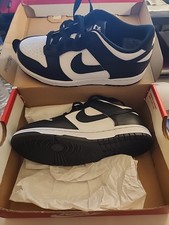 Nike DUNK LOW PS Black/ White Kids Size 1. Brand New Never Worn 60 W, Box