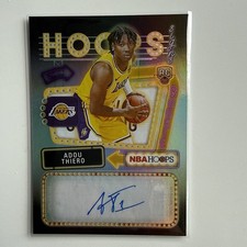 2025/26 Topps NBA Hoops Adou Thiero Rookies First Signs Auto RC Lakers🔥
