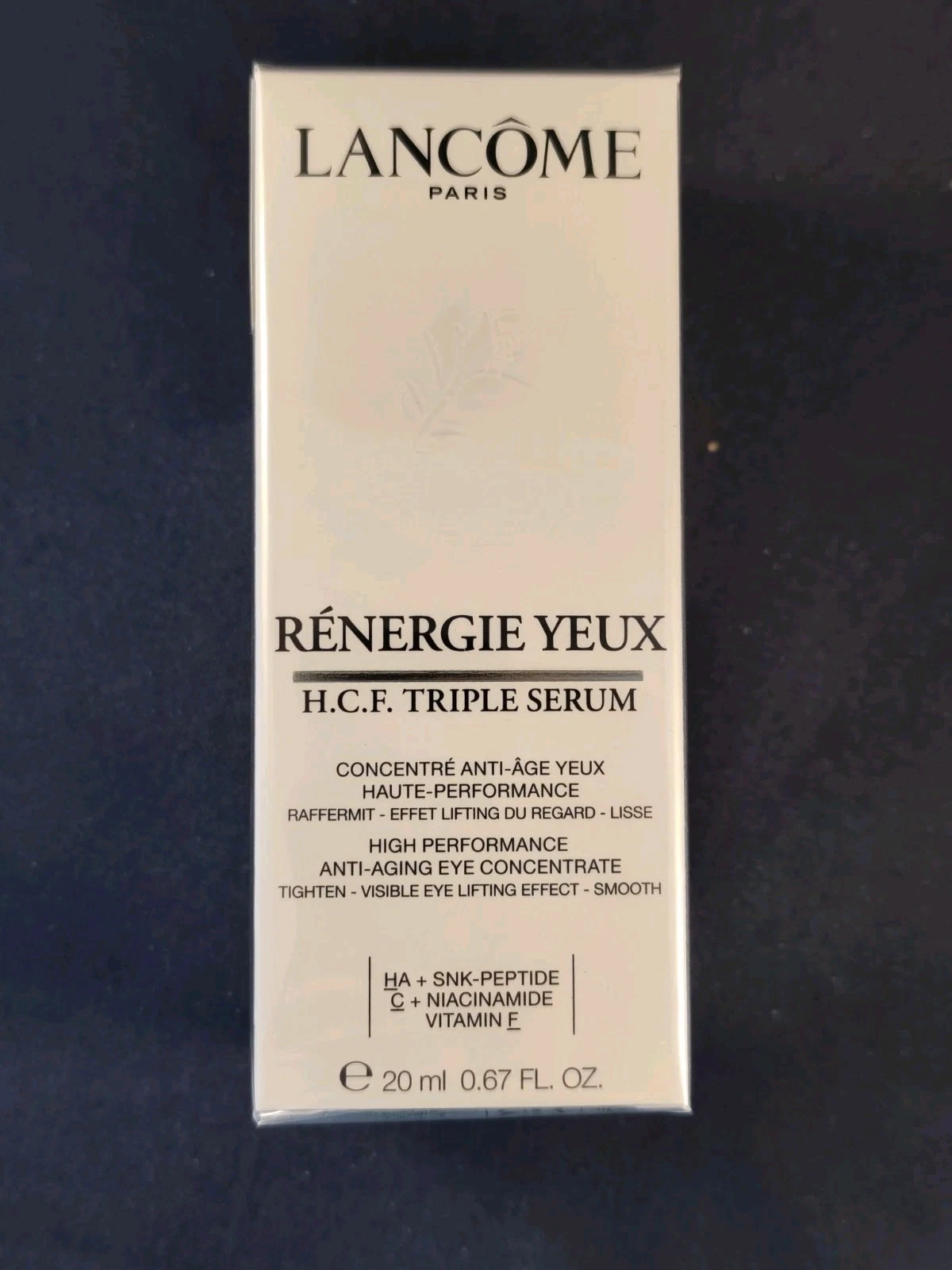 Lancome Renergie Yeux H.C.F Triple Eye Serum - 20ml - New & Sealed