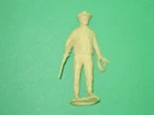 VINTAGE MARX MAJOR SETH ADAMS 54mm PLASTIC WAGON TRAIN PLAYSET