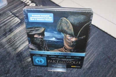 Pakt der Wölfe - Steelbook (4K Ultra-HD + Blu-Ray) (Vincent Cassel) NEU !!