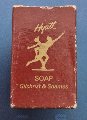 SELTEN 1970er HYATT HOTEL GROUP GILCHRIST & SOAMES LUXUS SCHÖNHEIT SEIFE PACK VERPACKT HH