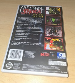 Creature Shock Special Edition Sega Saturn Discs 1-2 With Repro Case