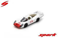 1:43 SPARK Porsche 908Lh 3.0L Test 24H Le Mans 1968 Rolf Stommelen S9241 MMC