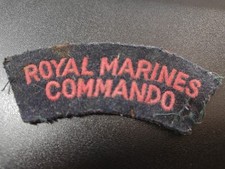 British Military Issue Royal Marines Commando Shoulder Patch Badge
