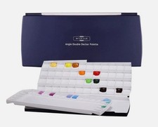 Mijello MWP-1772 Watercolor Double Decker Palette 72 Wells Authentic