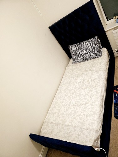 PINK Used Single Bed And Headboard - Picture 10 of 16