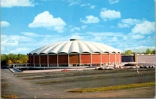 University Hall Field House Gymnasium Auditorium Vintage Postcard