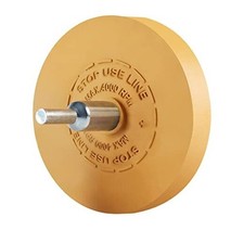 Decal Remover Eraser Wheel Rubber Eraser Wheel Adhesive Remover Flat 1 PCS