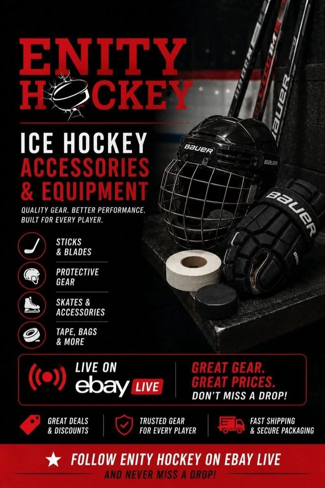 Our First Livestream Shop Ice Hockey Accessories
