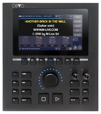 M-Live Divo Pro Workstation 512 GB Player Mixer Backingtracks Band Live Bühne