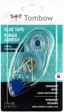 Tombow 62107 Mono Adhesive Refill Permanent-.33"X39', For Use In 62106 (2Pk)