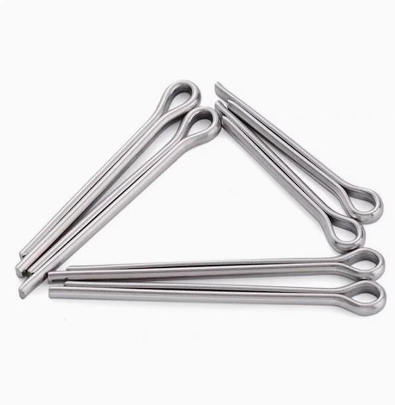 TA2/GR2 TC4/GR5 Titnaium Split Pins Hairpins M2 M2.5 M3 M4 M5 M6