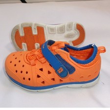 Stride Rite Made2Play Phibian Water Shoes Sandals Orange Blue Toddler 8