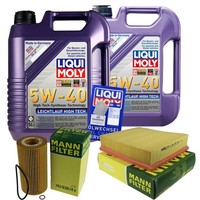 Mann Inspektionspaket 10L Liqui Moly 5W-40 FüR BMW 7Er E38 740I Il 735I 730I