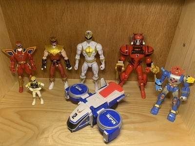 Power Rangers Lot (6) Ninja Storm Mega Force Morphed Ken Dino Thunder Zord