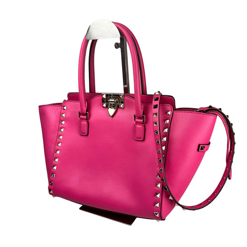 Valentino Handbag Purple Gold Hardware A-16302