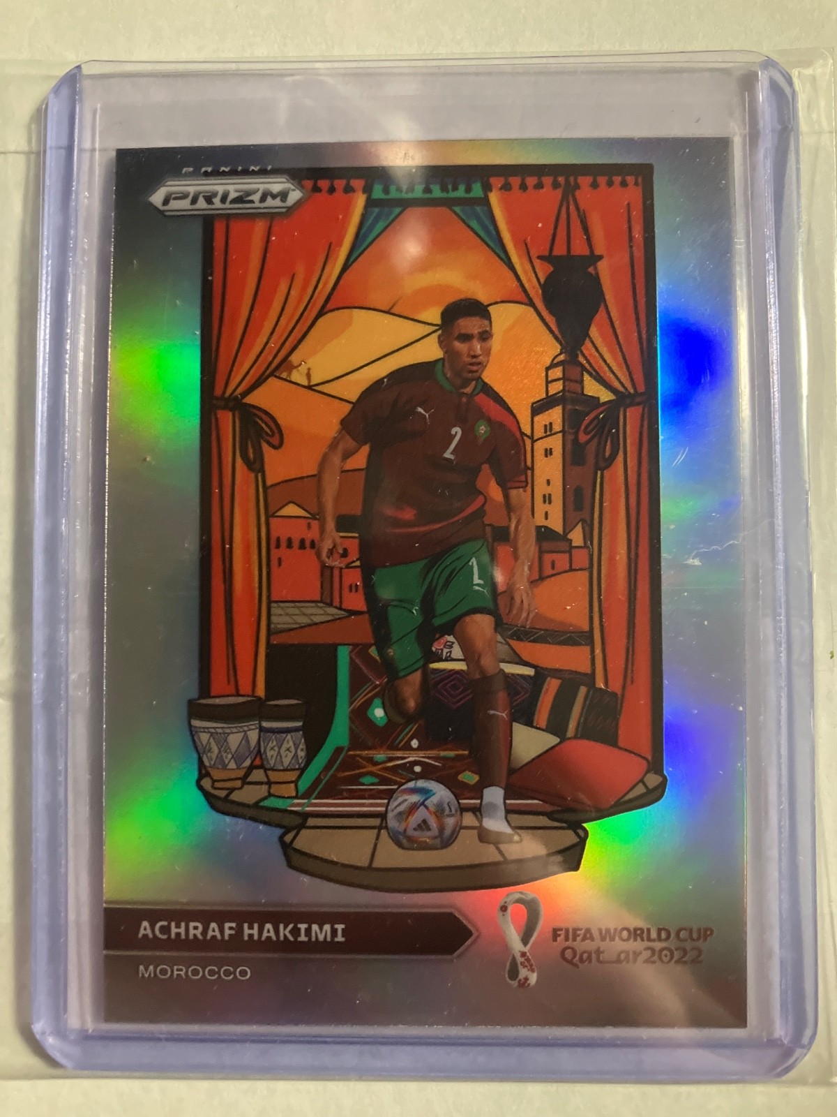 2022 Prizm World Cup National Landmarks Achraf Hakimi SSP MOROCCO