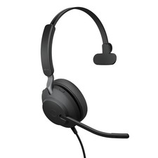 Jabra Evolve2 40 SE Wired Mono Noise-Cancelling Headset USB-C/A UC Black