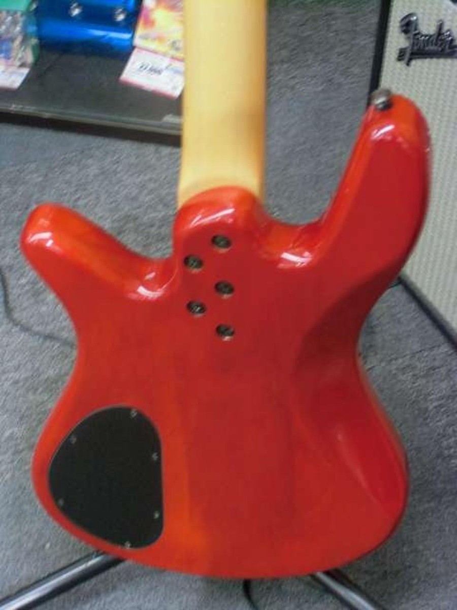 SPECTOR CORE 4 Used Hollow Body piezo pickup Cherry Burst w/Gig