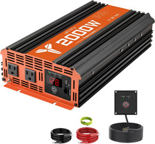 2000 Watt Inverter 12V Car Power Inverters for Vehicles Truck with USB Charging