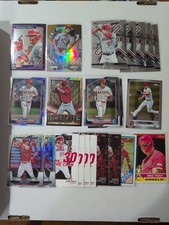 Lot of 22 Mike Trout Baseball Cards w/Short Prints, Parallels, Inserts, Base.