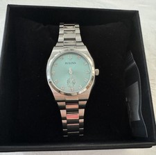 BULOVA Damenuhr 96P243, Ziffernblatt Türkis, TOP!!!