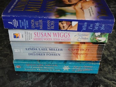 Contemporary Romance lot of 4 Mixed Authors Anthologies Contemporary Paperbacks