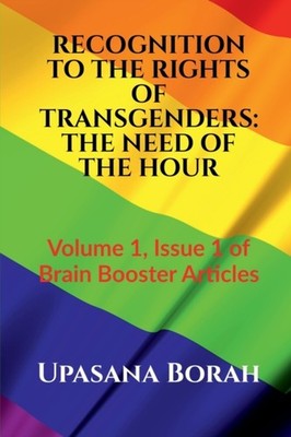 Borah - RECOGNITION TO THE RIGHTS OF TRANSGENDERS - paperback or softb - E555z