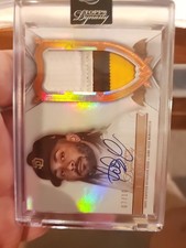 2024 Dynasty Fernando Tatis Jr Dynastic Deed Patch Auto 7/10 Hard Signed Padres