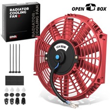 Open Boxuniversal Slim 10 Pullpush Electric Radiator Cooling Fan Red Open Boxuniversal Slim 10 Pullpush Electric Radiator Cooling Fan Red