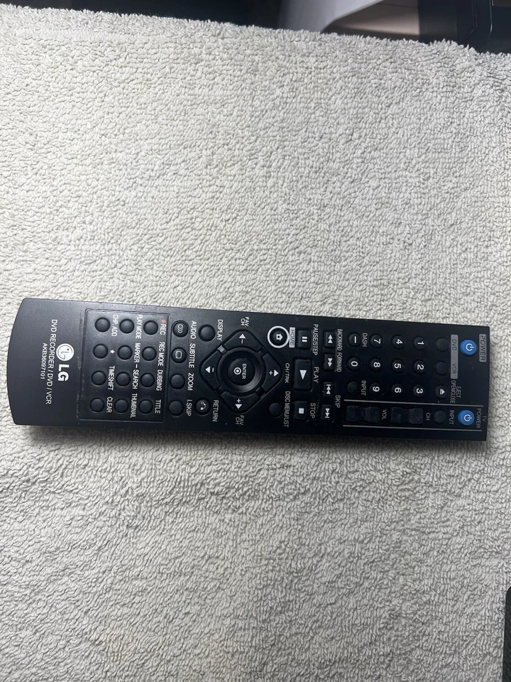 LG RC897T Grabadora de DVD VCR Combo Doblaje Transferencia VHS a DVD con Cables Remotos Foto 4 de 4