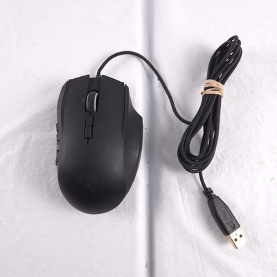 Razer Saga 2014 Wired Gaming Mouse RZ01-0104 Black Tested Working