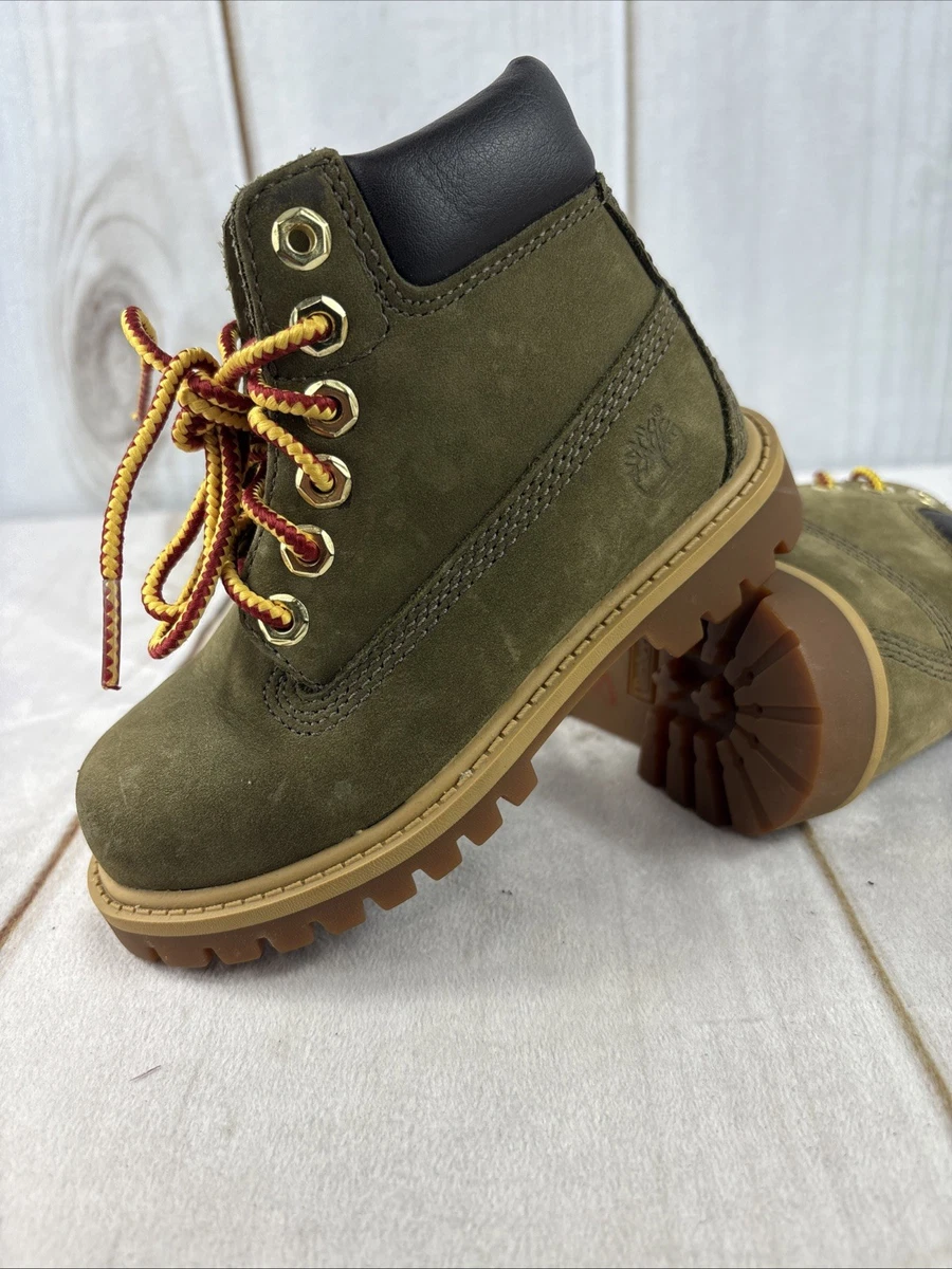 Timberland Boots Green Unisex Kids display picture 1