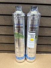 Lot of 2 - Everpure H-104 Quick Change Water Filter Cartridge - New
