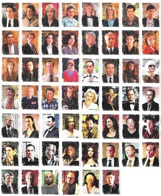 Twin Peaks Rittenhouse - Stars of Twin Peaks - Karte auswählen - Trading Cards