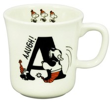 PEANUTS Snoopy mug 300ml initial A Japan made